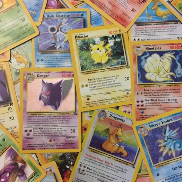 50 POUNDS OF UNSORTED POKÉMON CARDS VINTAGE-NEWER GUARANTEED WOTC/RARE/HOLOS - Picture 2 of 12